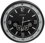  Vintage falióra Fekete 59x11x59 cm (388550)