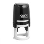 COLOP Bélyegző R30 Printer Colop fekete ház/ natúr párna kör lenyomat (15314258K) - bestoffice