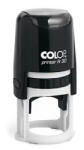 COLOP Bélyegző R30 Printer Colop fekete ház/ kék párna kör lenyomat (15314276) - bestoffice