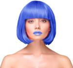 PartyPal Paróka rövid kleopátra, Sötétkék (LUFI558180)