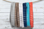 Olima OL1000 OLIMA STRIPED BEACH&SPA PESHTEMAL TOWEL (ol1000lnv/wh-90x170)
