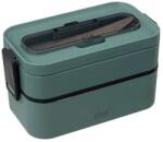 5five Cutie Lunch Box Green, plastic, 21.5 x 11 x H 11.5 cm