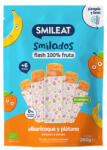 Smileat Inghetata de caise si banane +6 luni Bio, 250g, Smileat