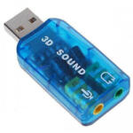  USB звукова карта No brand 5.1, 3D sound - 17009 (DE-17009) Звукови карти