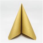 Mank papírszalvéta 3 rétegű 33x33 cm 100 lap/csomag - arany