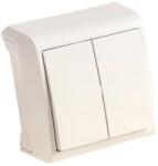 VIKO Comutator Simplu Aplicat Pt 10a 250v Alb (90681002)
