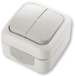 VIKO Comutator Simplu Aplicat Ip54 Pt 10a 250v Gri Exterior (90555502)