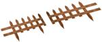 art Gard de gradina decorativ, din lemn, maro, set 12 buc, 60x34 cm GartenVIP DiyLine (AR133897)