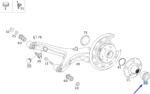 Original Mercedes Set rulment roata ORIGINAL MERCEDES A639 334 00 06 (A639 334 00 06)