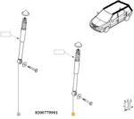 Original Renault Amortizor ORIGINAL RENAULT 8200779901 (8200779901)