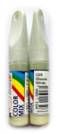 COLOR MIX autós javítófesték Jégfehér (Glacier White) 12, 5ml ecsetes karceltávolító, modellezéshez is (C05)