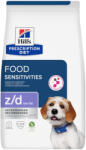 Hill's Prescription Diet 3kg Hill's Prescription Diet z/d Food Sensitivities Low Fat hidrolizált szójafehérje száraz kutyatáp