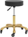 Physa Gurulós szék - 54 - 72 cm - 150 kg - Fekete / Arany (PHYSA WORCESTER BLACK_GOLD)