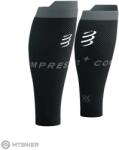 Compressport R2 Oxigén borjúhüvely, fekete/acélszürke (T1)