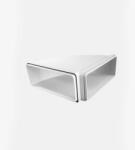 Elica - lapos csatorna sarok - vízszintes 90° 220x90 mm (1053R) - ventilatorok