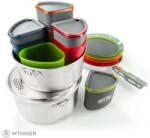 GSI Outdoors Glacier Stainless Camper edénykészlet, 2+3 l