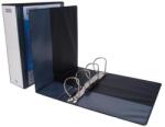 DONAU Gyűrűs könyv, panorámás, 4 gyűrű, D alakú, 100 mm, A4, PP, DONAU, fekete (D278865FK) - tutitinta