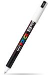 uni Marker UNI Posca PC-1MR, varf metalic, 0.7 mm, Alb (M839)