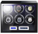 iUni Luxury Watch Winder - 6 Órás Automata Óra Felhúzó Doboz