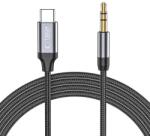 Tech-Protect Cablu Audio USB-C - 3.5mm Tech-Protect Ultraboost, 1m, Negru