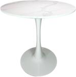  Kerek étkezőasztal Beluga Ø70 - Márvány dekor