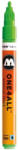 MOLOTOW Marker acrilic Molotow One4All127HS-CO, 2 mm, neon green fluorescent 219 (MLW035)