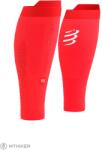 Compressport R2 3.0 Flash lábszármelegítő, fluo red/white refl (T1)