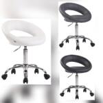  Háttámlás kozmetikai szék 3 színben - Linda - Szürke (CL312909)