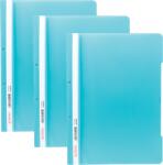 Herlitz Dosar sina A4 PP, perforat turquoise, Herlitz, 50 buc/set HZ9496070/50
