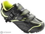 R2 NAOS kerékpáros cipő, fekete/neonsárga (EU 41)