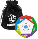 GANCube Megaminx Rubik logikai játék, kocka, mágneses, profi+ajándék Cubikon kockatartó szütyő