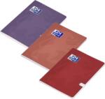 OXFORD Caiet Oxford A5, 48 file, coperta plastic, patratele, motiv Touch Trend, diverse modele 400200257