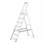 HITMAN HT-NIL-6485 - Egyoldalas Aluminium Létra 147cm magas, 7 lépcsőfokos, 125 kg teherbírású (12466)