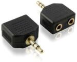 SBOX 3, 5 mm Jack - 2x 3, 5 mm Jack Adapter (Hím/Nő) (0616320530709)