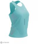 Compressport Performance Singlet női felső, aqua/hot pink (XS)