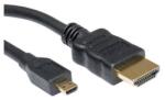 Roline Кабел Roline, от HDMI(м) към Micro HDMI(м), 2м, черен (11.99.5581)