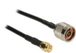 Delock Antennakábel N dugó & gt; SMA dugó CFD200 15 m alacsony veszteséggel (89516)