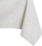 DecoKing Asztalterítő Sparkle krémű metálfényes modern 175x220 owal DecoKing