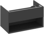 RAVAK Lite dulap 80x45x43 cm sub chiuveta pe perete negru X000001862 (X000001862)