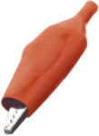 Home by Somogyi Home VCC 3/BK krokodilcsipesz, végig szigetelt, forrasztható, 55 mm, piros (VCC 3/RD)