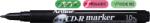 Artline CD/DVD-marker Artline 883, corp plastic, varf rotund 0.5mm - negru (EK-883-BK) - forit