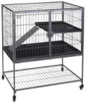 DUVO+ Rágcsáló Ketrec - 91, 5x61, 5x104cm - Fém