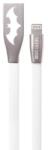  USB kábel DC - Batman 001 USB - MicroUSB adatkábel 1m fehér