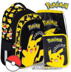 St. Majewski Pokemon iskolatáska, hátizsák SZETT - Pikachu Black (3701638723749SZ)