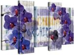  Orchidea Vászonkép Szett - 5 Panel - 100x150 cm