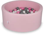  Rózsaszín labdamedence 90x40cm