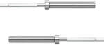 Rebel Active RBA-2202 - olimpiai egyenes súlyzórúd, 180 cm, 11, 5 kg, ezüst