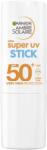 Garnier Ambre Solaire Stick de protecție solară pentru față Super UV, SPF50+, 9 g (G6908)
