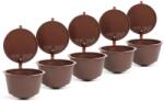  Family Pound Újratölthető Kávékapszula, 5db, kompatibilis Dolce Gusto (Set5xCapsule)