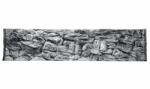  EKOL Fundal acvariu 3D 200 x 50 cm - GRI PIATRĂ